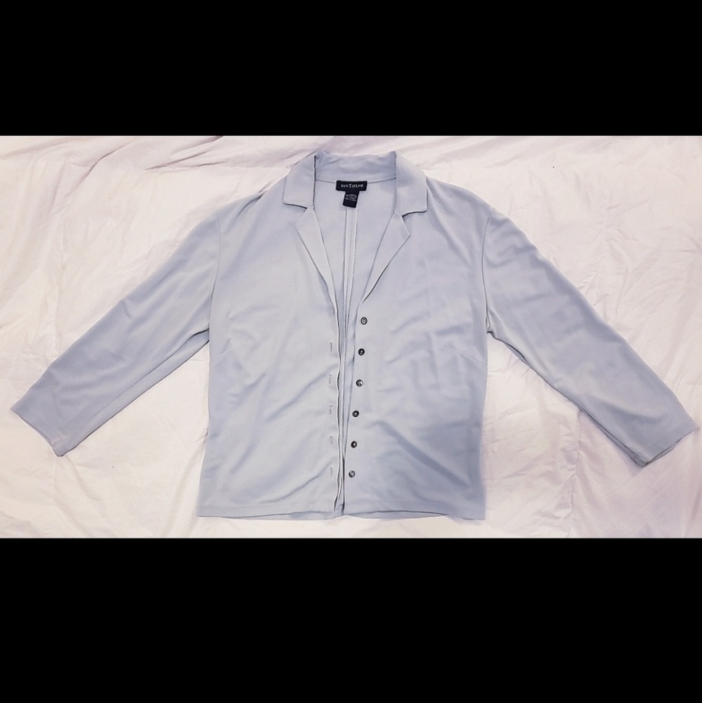 Ann Taylor baby blue jacket